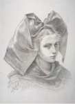 Rovet Henri Portrait of a Girl - Hermitage